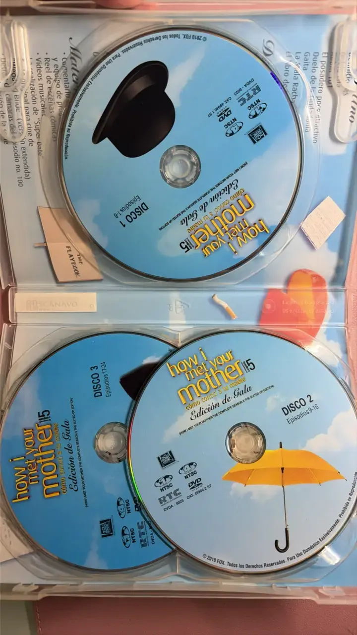 Set de 3 DVDs How I Met Your Mother Temporada 5 - 4
