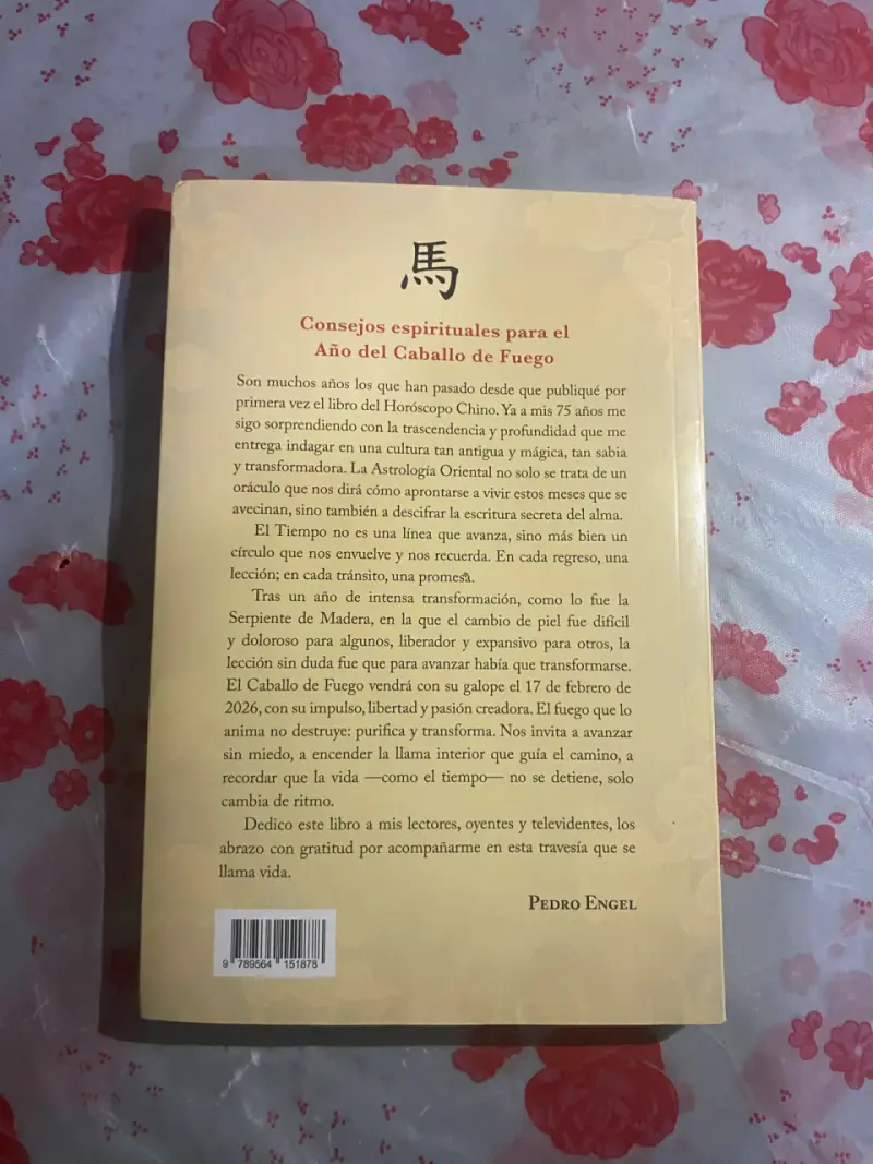 Libro Horóscopo Chino 2026 de Pedro Engel - 2