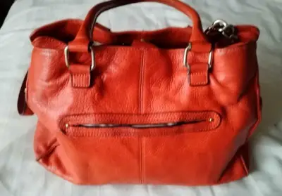 Bolso de cuero Calvin Klein original - miniatura 2
