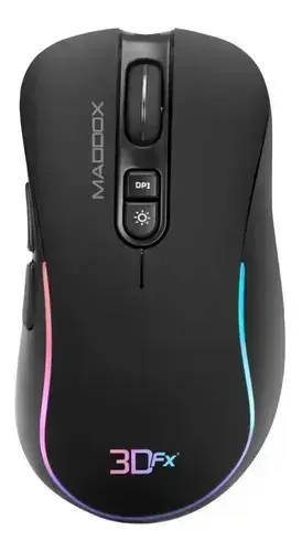 Mouse gamer inalámbrico Maddox 3DFX con pad - 2