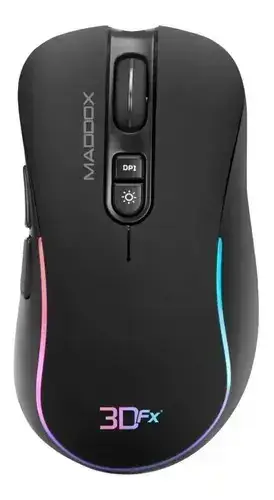 Mouse gamer inalámbrico Maddox 3DFX con pad - miniatura 2