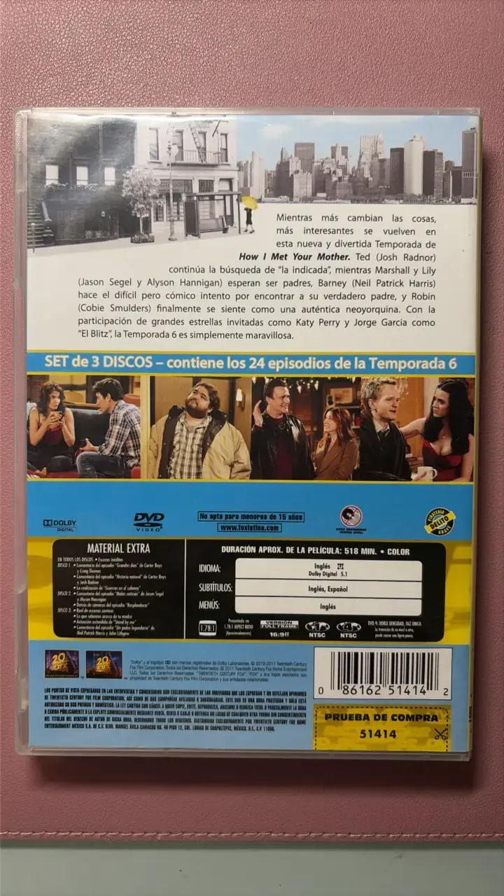 DVD Temporada 6 How I Met Your Mother - 2