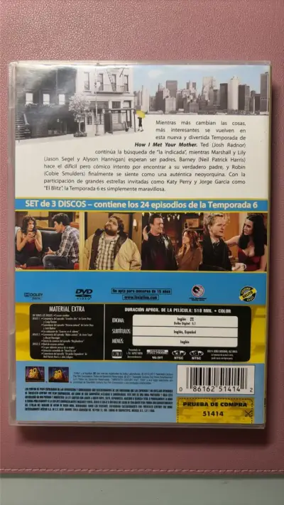 DVD Temporada 6 How I Met Your Mother - miniatura 2