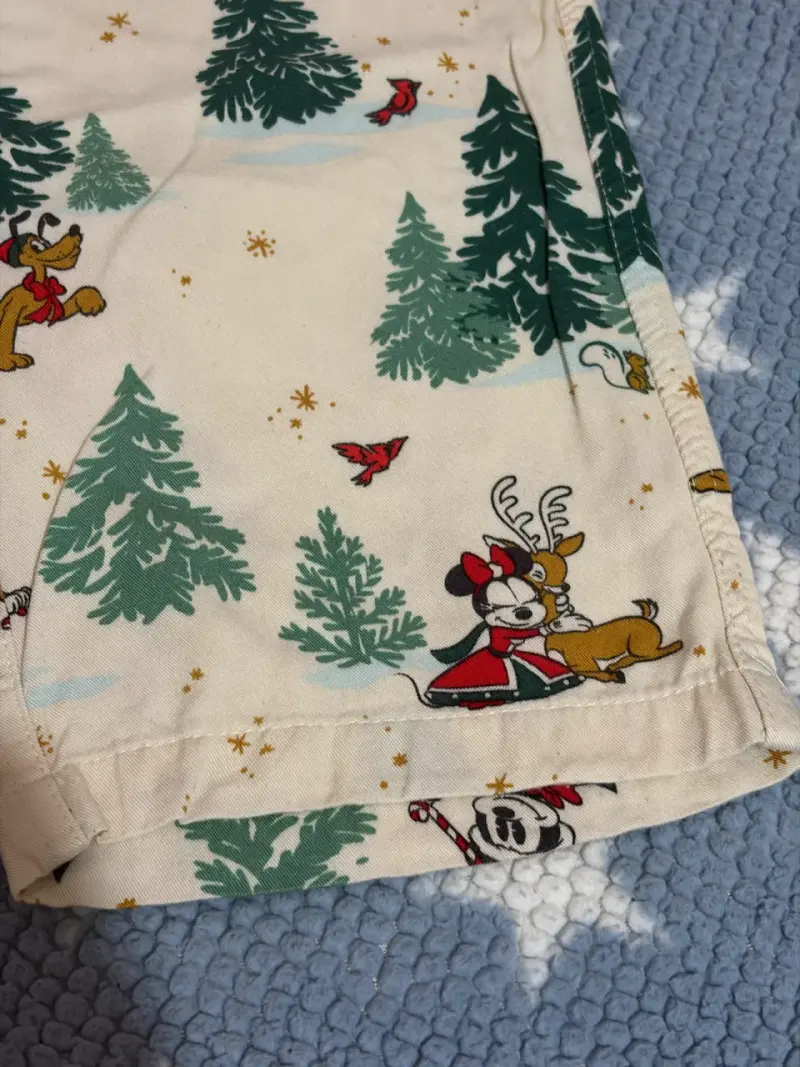 Pantalones de pijama Disney con estampado navideño - 2