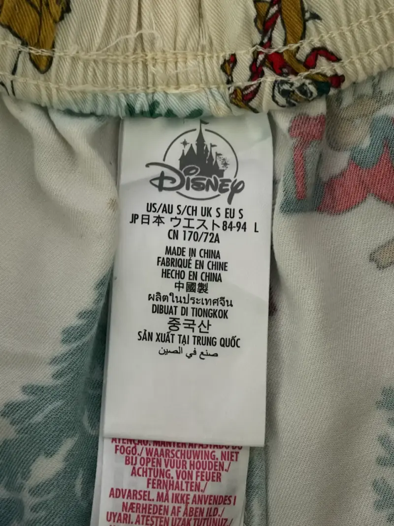 Pantalones de pijama Disney con estampado navideño - 3