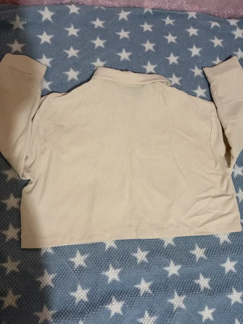 Chaqueta de pana beige - 4
