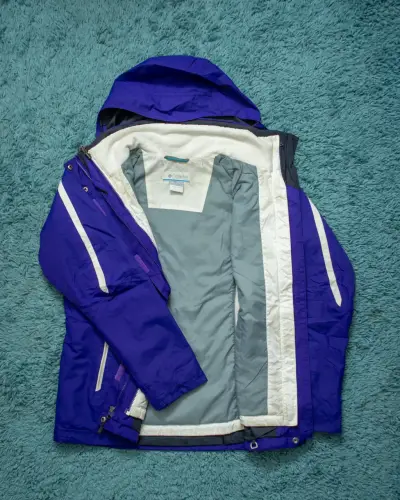 Chaqueta Columbia Púrpura con Polar (L mujer) - miniatura 3