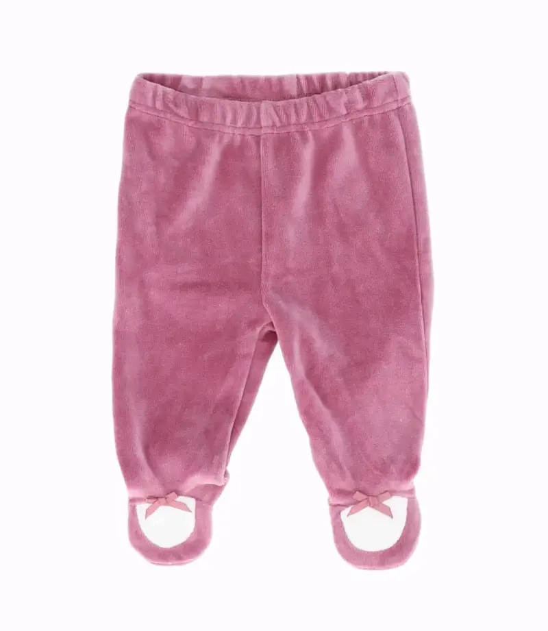 Conjunto de bebé rosado con ovejitas - 4