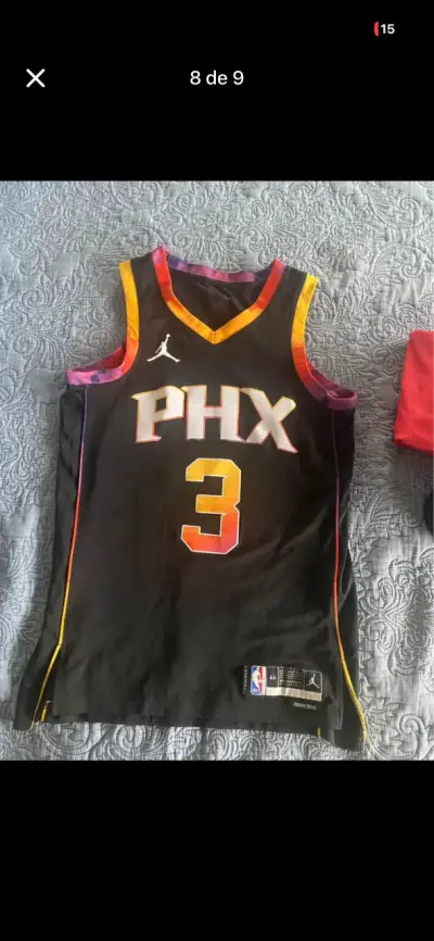 Camiseta de baloncesto PHX negra Jordan - miniatura 1