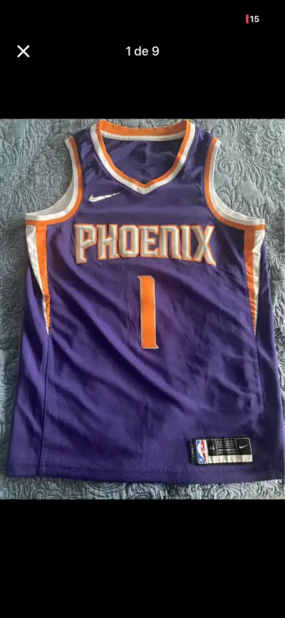 Camiseta de baloncesto PHX negra Jordan - miniatura 5
