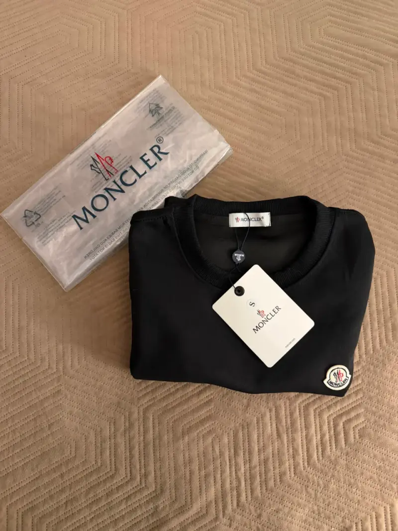 Polerón negro Moncler talla S - 3
