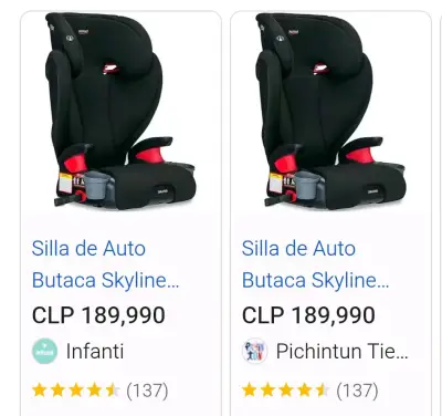 Silla de auto Alzador con respaldo Britax Skyline - miniatura 3