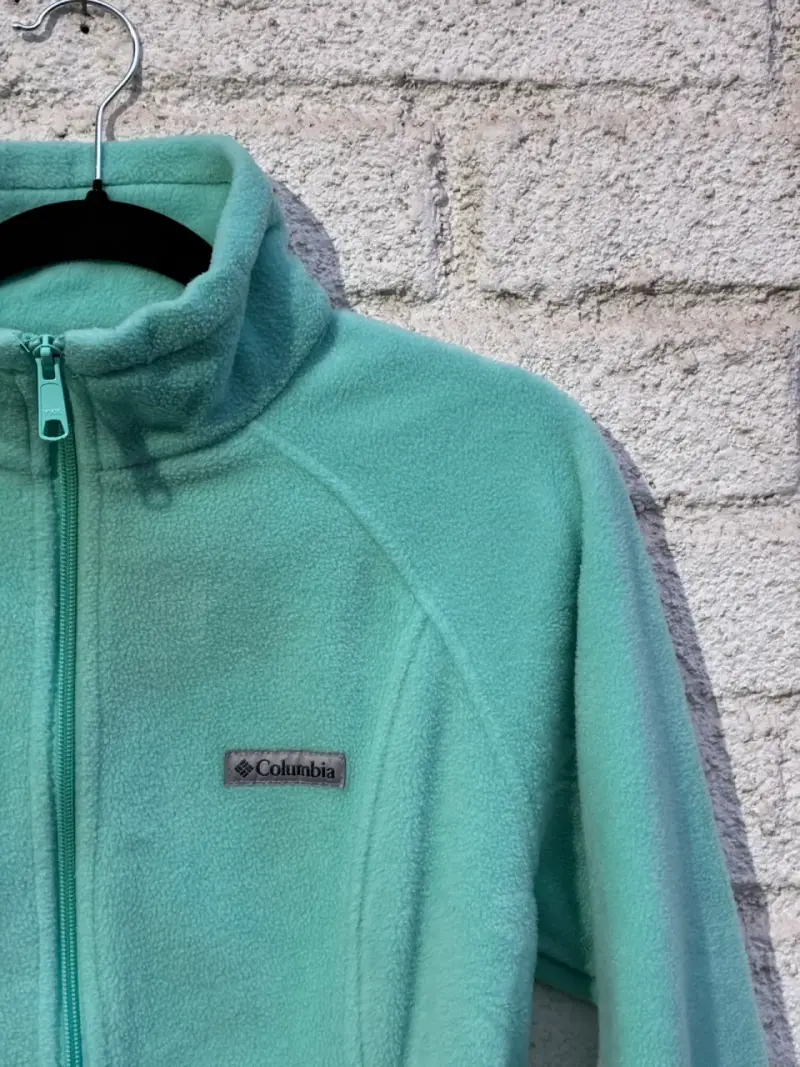Chaqueta polar verde Columbia para mujer - 2