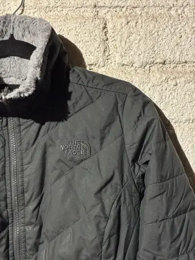 Chaqueta reversible The North Face gris - miniatura 2