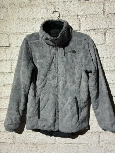 Chaqueta reversible The North Face gris - miniatura 3