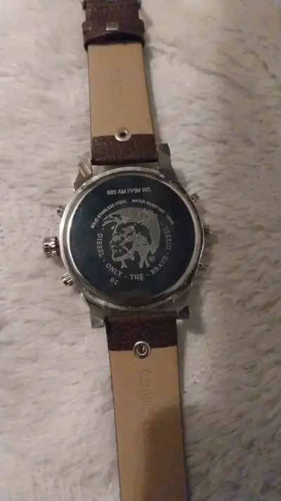 Reloj Diesel DZ7314 con correa de cuero marrón - miniatura 5