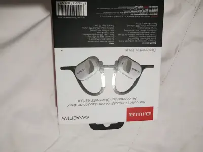 Auriculares Bluetooth de conducción ósea Aiwa blancos - miniatura 2