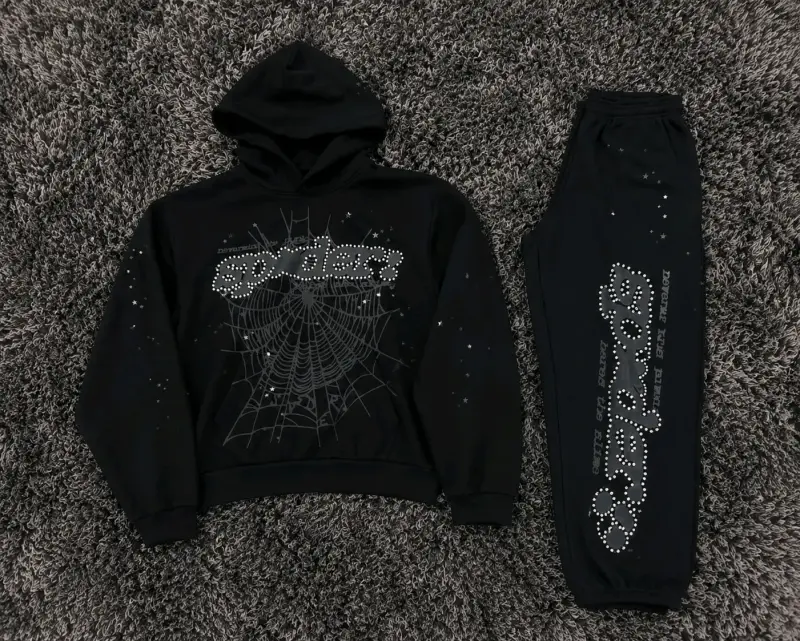Conjunto de buzo con capucha Spider y Trapstar - 2