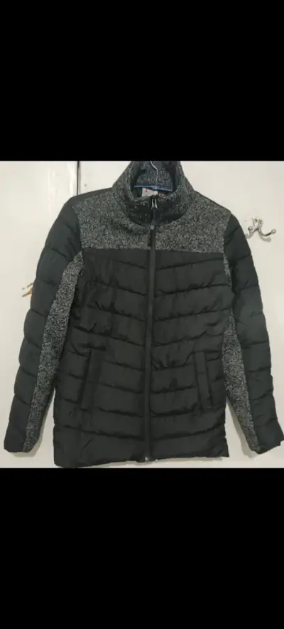 Chaqueta de invierno negra Avalanche para hombre - miniatura 1