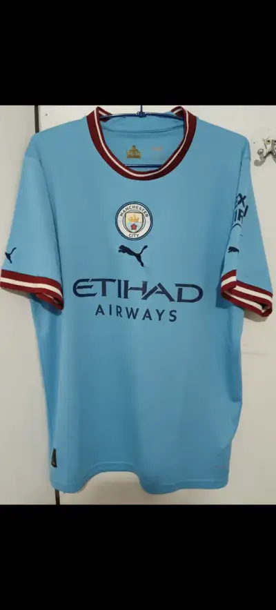 Camiseta Manchester City Puma 2022 Celeste - miniatura 1