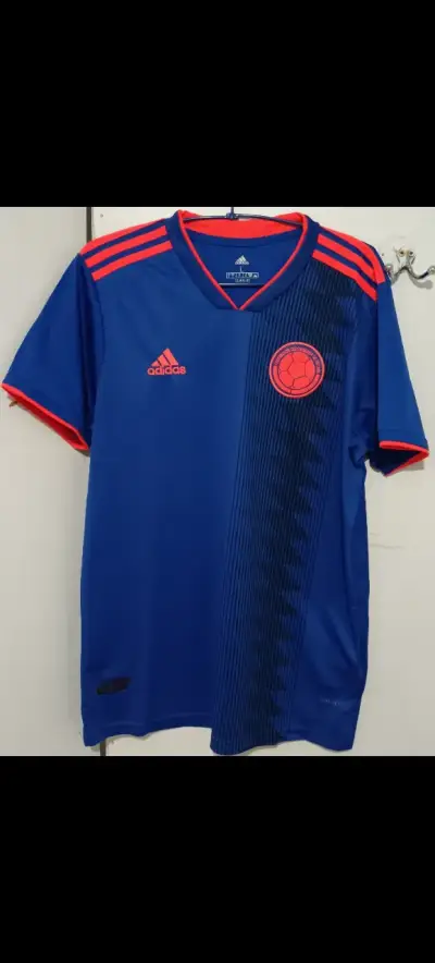 Camiseta Adidas Azul Selección Colombia - miniatura 1