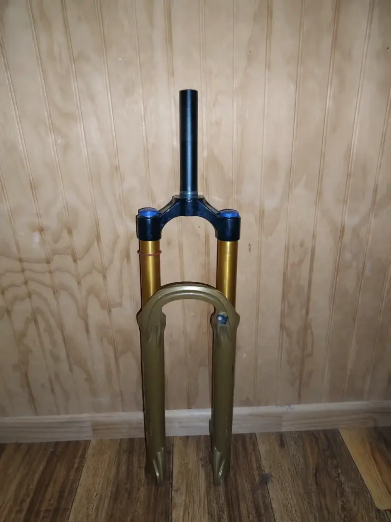 Horquilla de suspensión para bicicleta con manubrio - 3