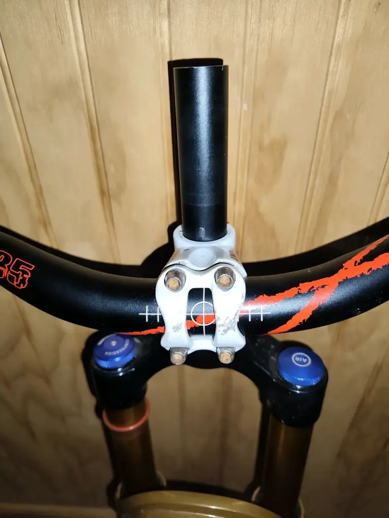 Horquilla de suspensión para bicicleta con manubrio - 4