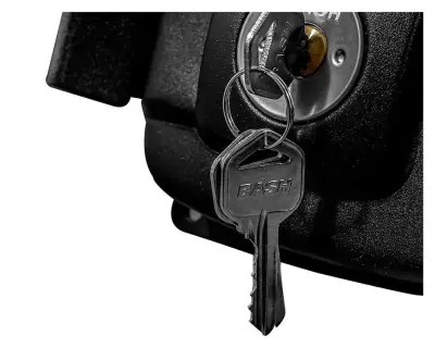 Cerradura sobreponer acceso 1002 negro antibacteri - miniatura 2