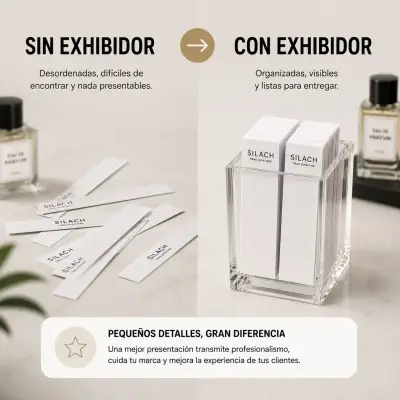 Exhibidor de Tiras Olfativas Acrílico Silach - miniatura 2