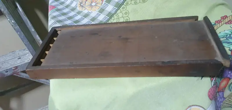 Caja de madera antigua para relojería - 2