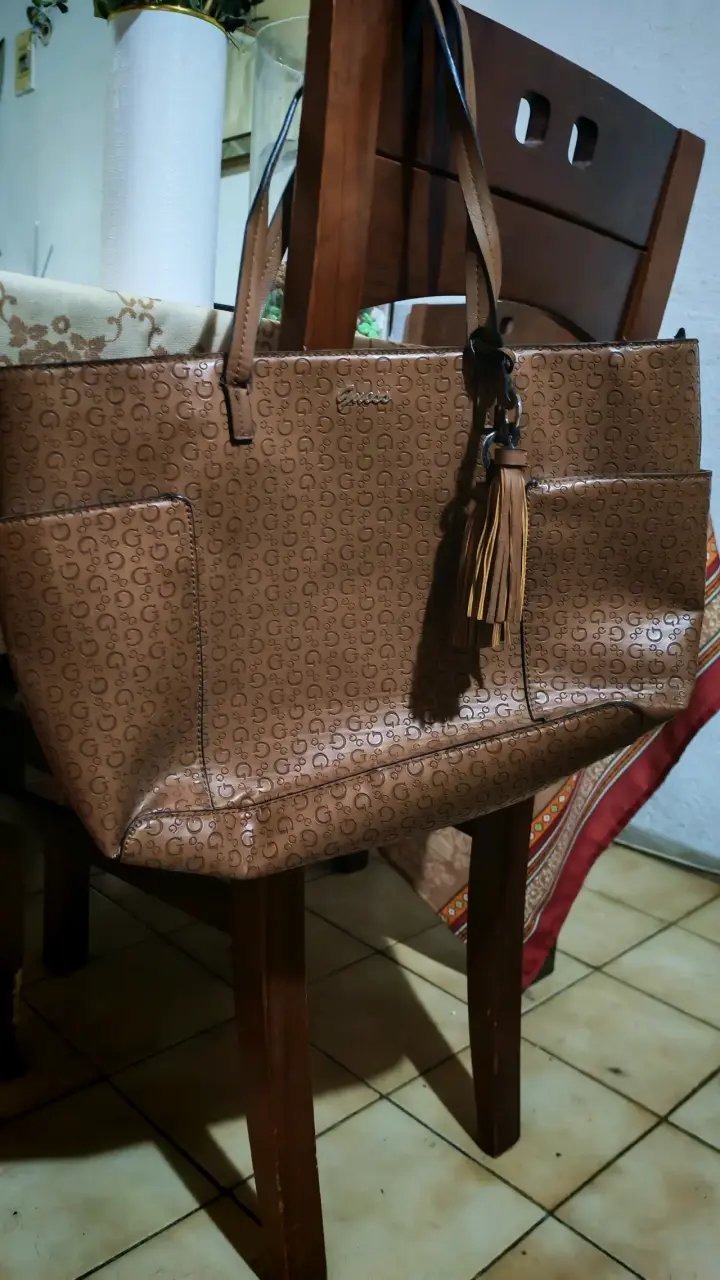 Bolso tote marrón - 1