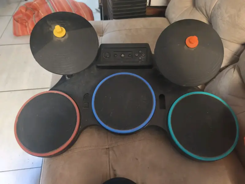 Batería electrónica Guitar Hero con USB (es comver - 1