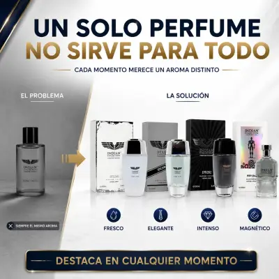 Pack 4 Perfumes Hombre 100ml Victorios Aqua Intens - miniatura 2