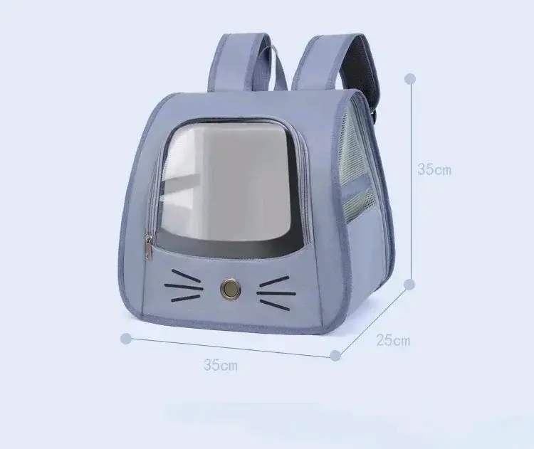 Mochila transportadora para mascotas pequeñas Hellocat - 3