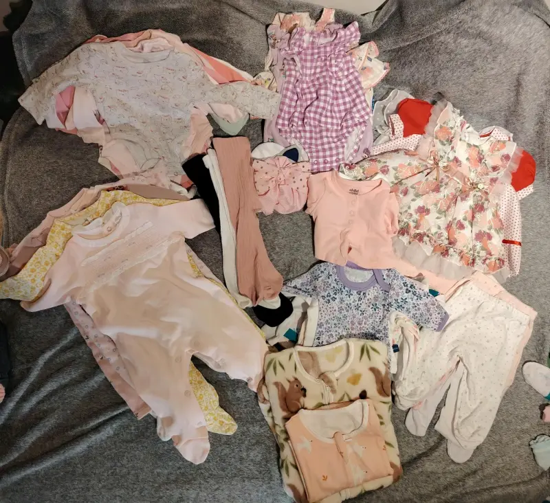 Lote de ropa bebé 60 piezas en buen estado 0 - 3m - 1