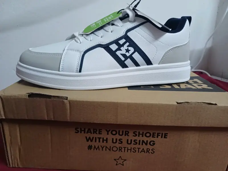 Zapatillas deportivas blancas North Star para hombre - 1
