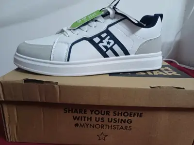 Zapatillas deportivas blancas North Star para hombre - miniatura 1