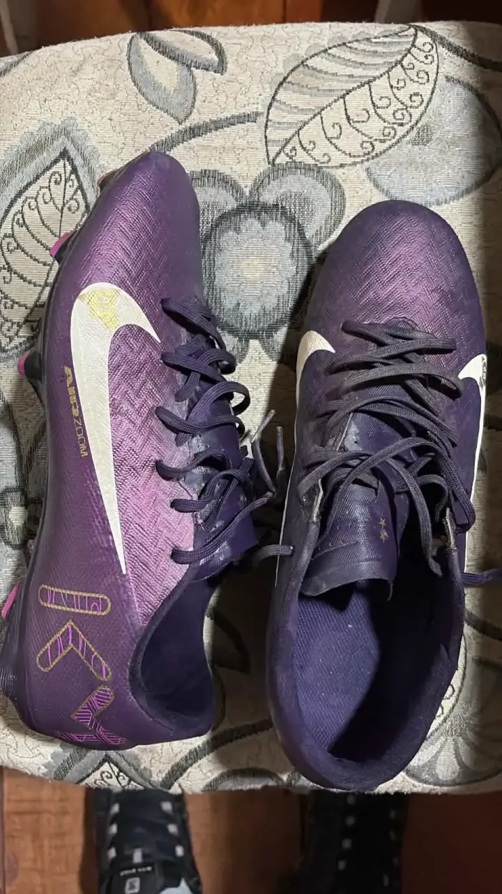 Botines de fútbol Nike Mercurial morados - 2