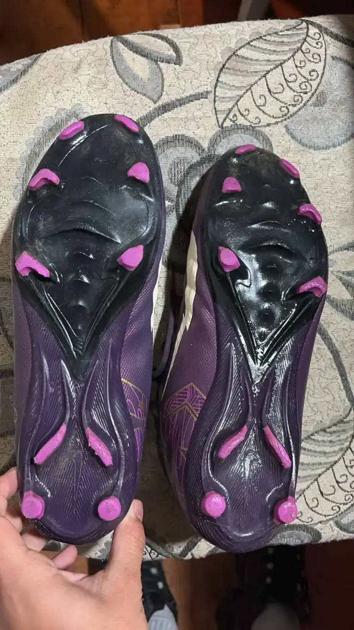 Botines de fútbol Nike Mercurial morados - 3