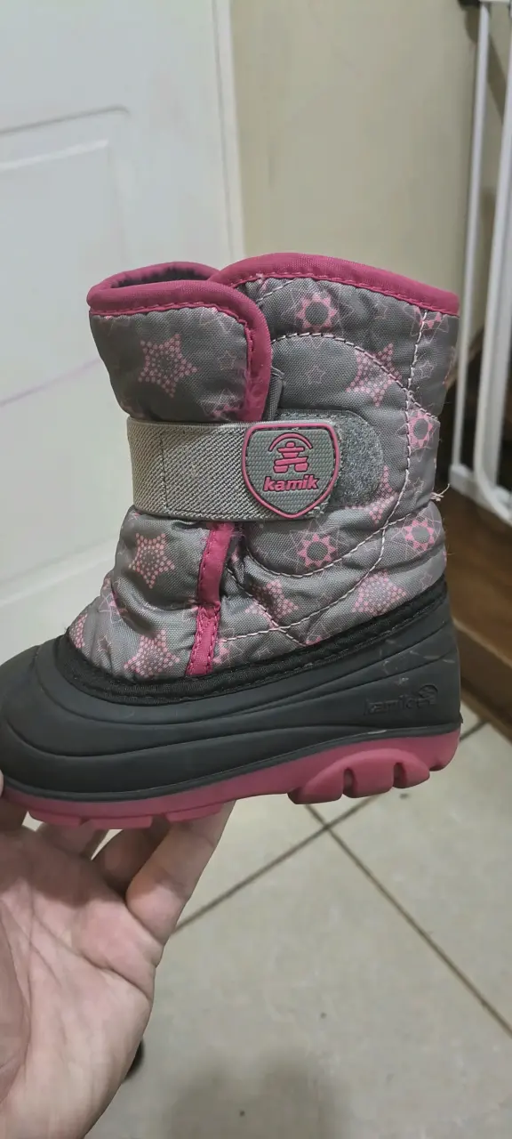 Botas de invierno para niña con diseño de estrella - 2
