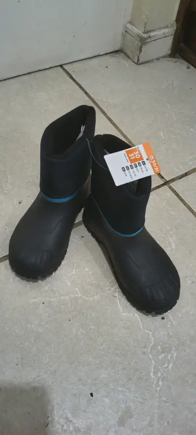 Botas impermeables para niños talla 30/31 - miniatura 1