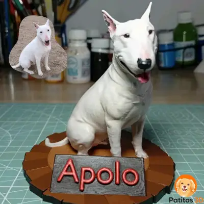Figurita personalizada de mascota en 3D - miniatura 1