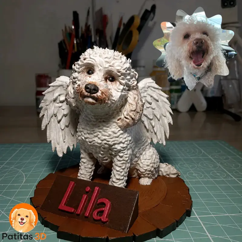 Figurita personalizada de mascota en 3D - 3