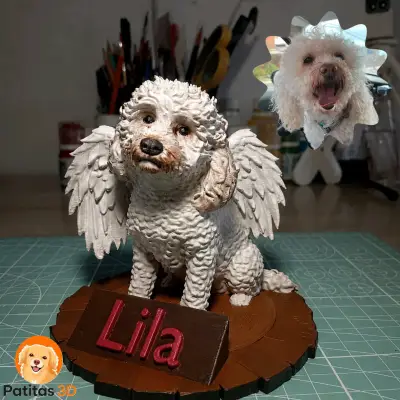 Figurita personalizada de mascota en 3D - miniatura 3