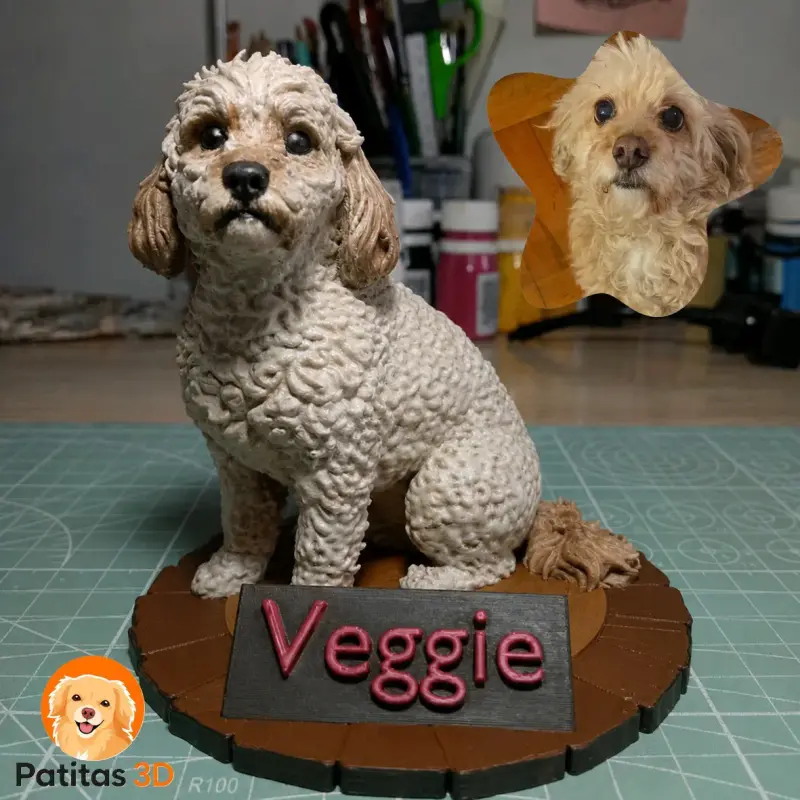 Figurita personalizada de mascota en 3D - 4