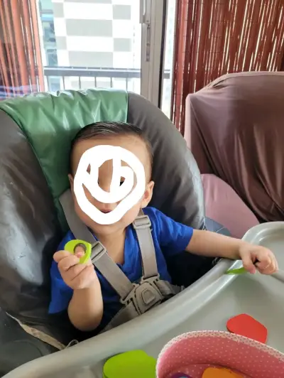 Silla de Comer para Bebé Graco Verde y Gris - miniatura 3