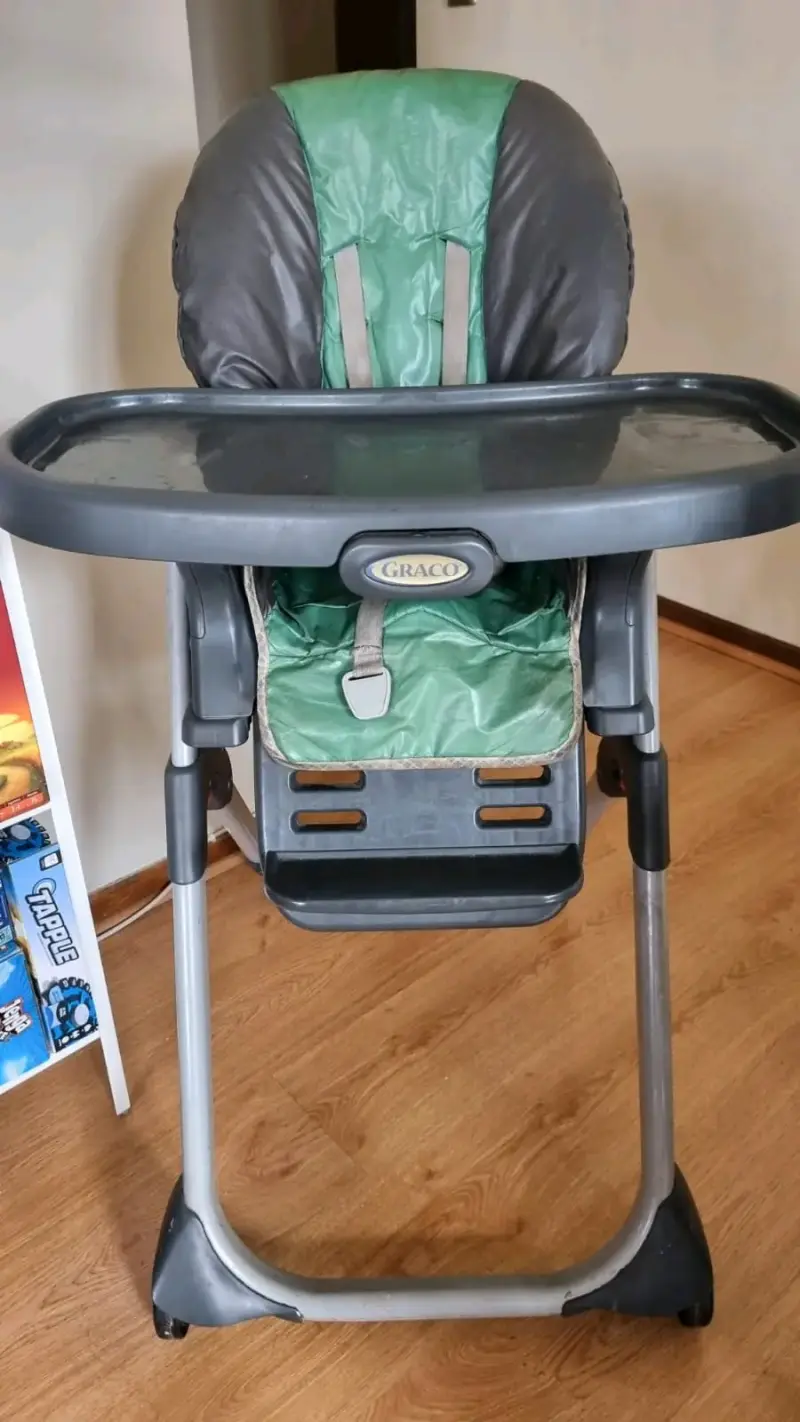 Silla de Comer para Bebé Graco Verde y Gris - 4