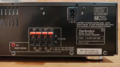 Technics receiver SA-GX100 - miniatura 4