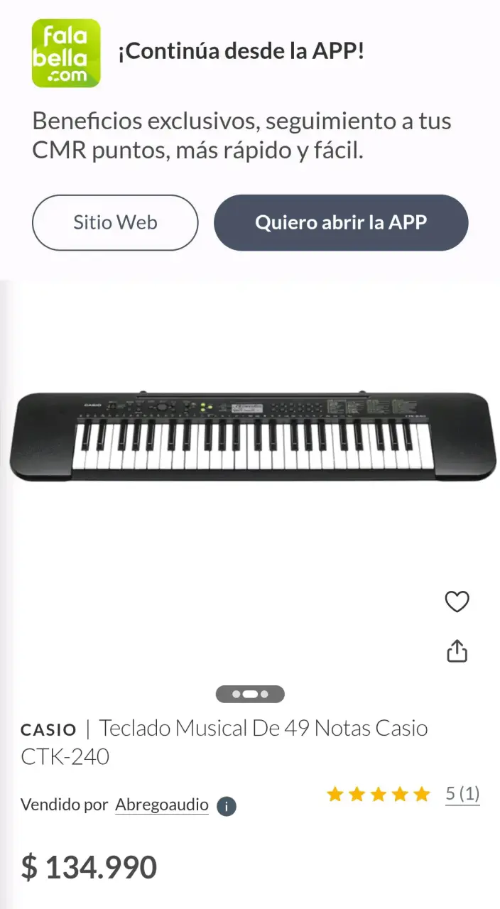 Teclado Musical Casio CTK-240 de 49 Notas - 4