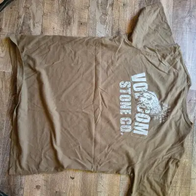 Polera Volcom Stone Co. color marrón - miniatura 1